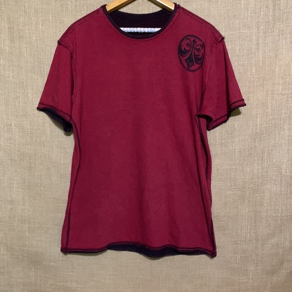 Affliction Reversible Shirt Live Fast Forever Vintage - Picture 3 of 6